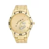 Stainless Steel Golden Watch